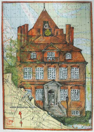 Ritzebüttel kastély (Cuxhaven) alkotó: Ole West