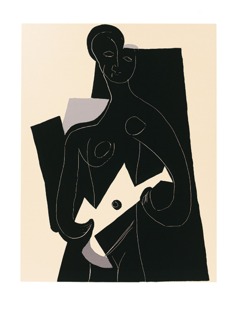 Nő gitárral alkotó: Pablo Picasso