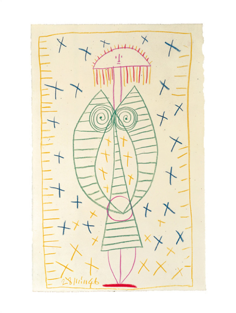 Álló nő (Ki. 2) alkotó: Pablo Picasso