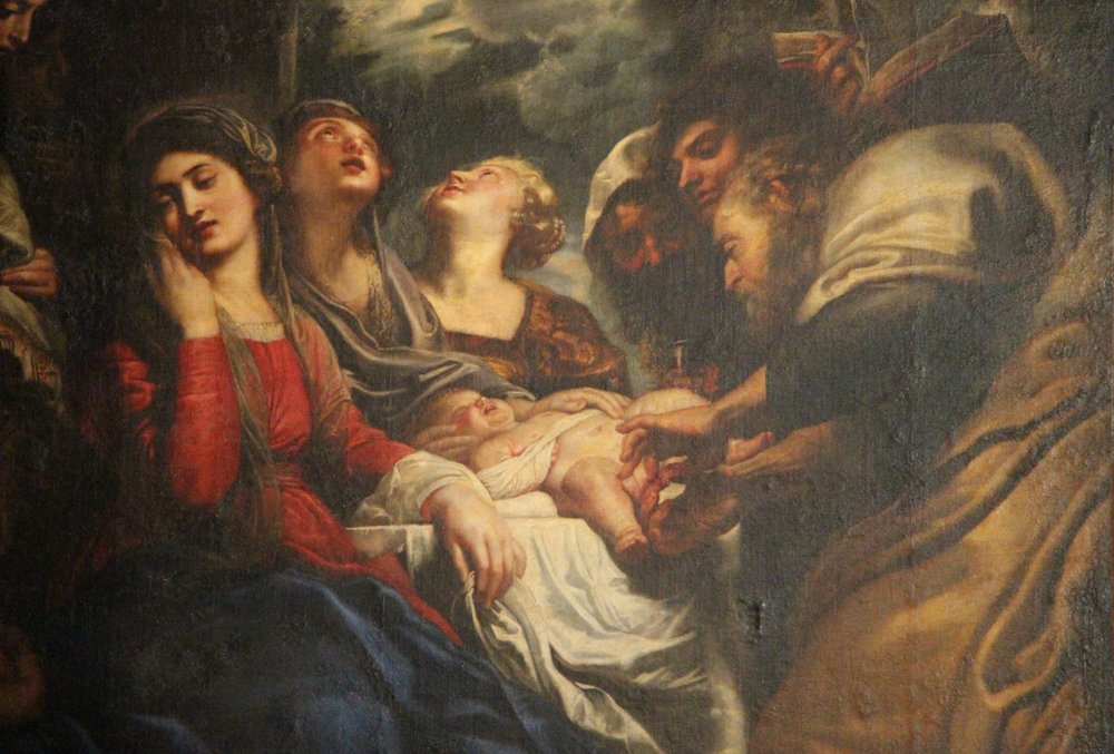 A Gesù és a szentek temploma Ambrogio és Andrea alkotó: Peter Paul Rubens