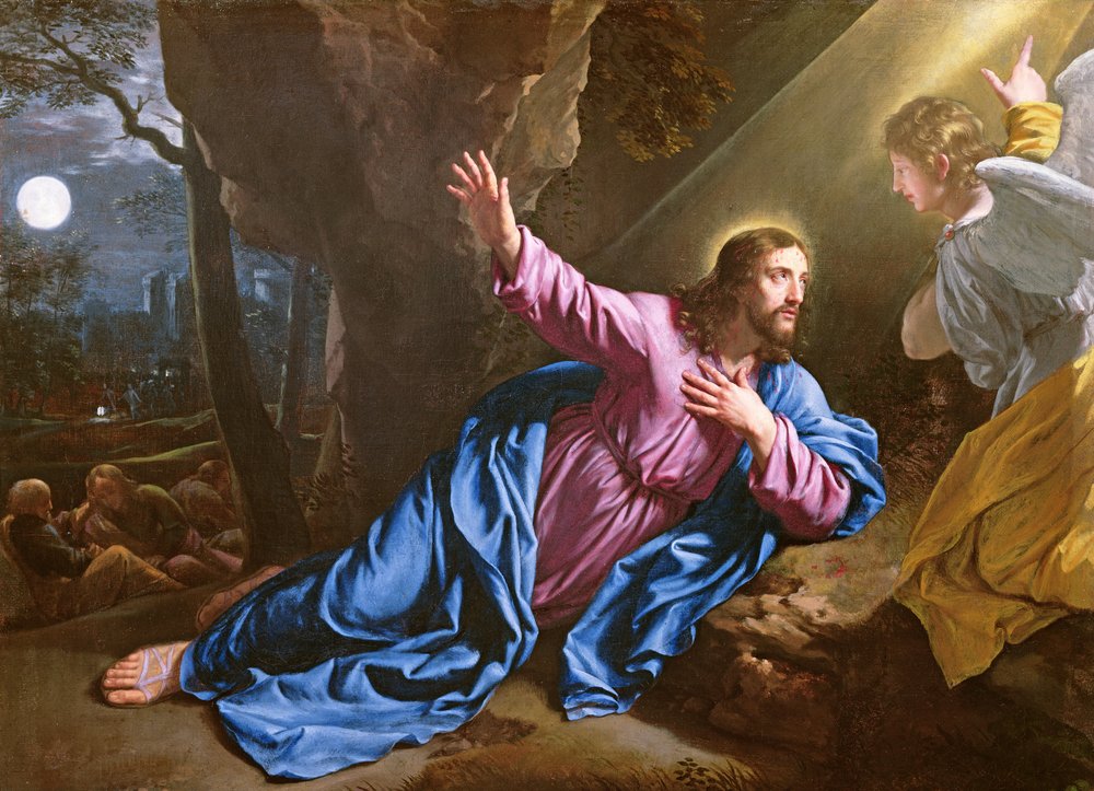 Krisztus az Olajfák kertjében, 1646-50 alkotó: Philippe de Champaigne