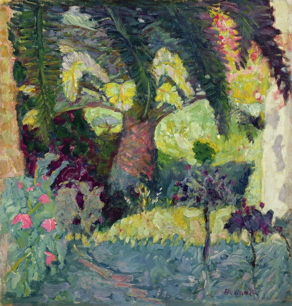 Pálmafák Le Cannet-ben, 1924 alkotó: Pierre Bonnard