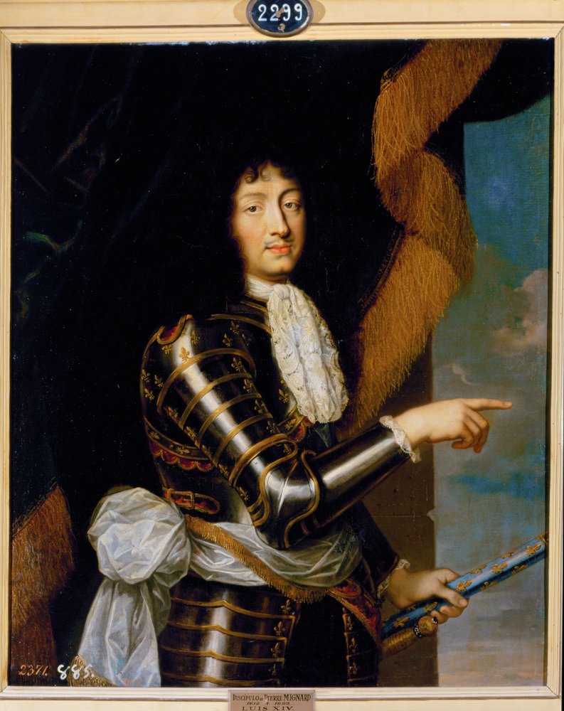 Louis XIV, King of France (festmény, vászon) alkotó: Pierre Mignard