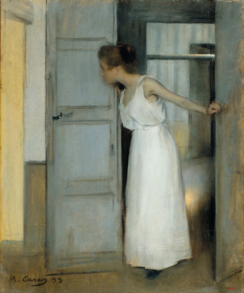 A holttestemen keresztül alkotó: Ramon Casas i Carbo