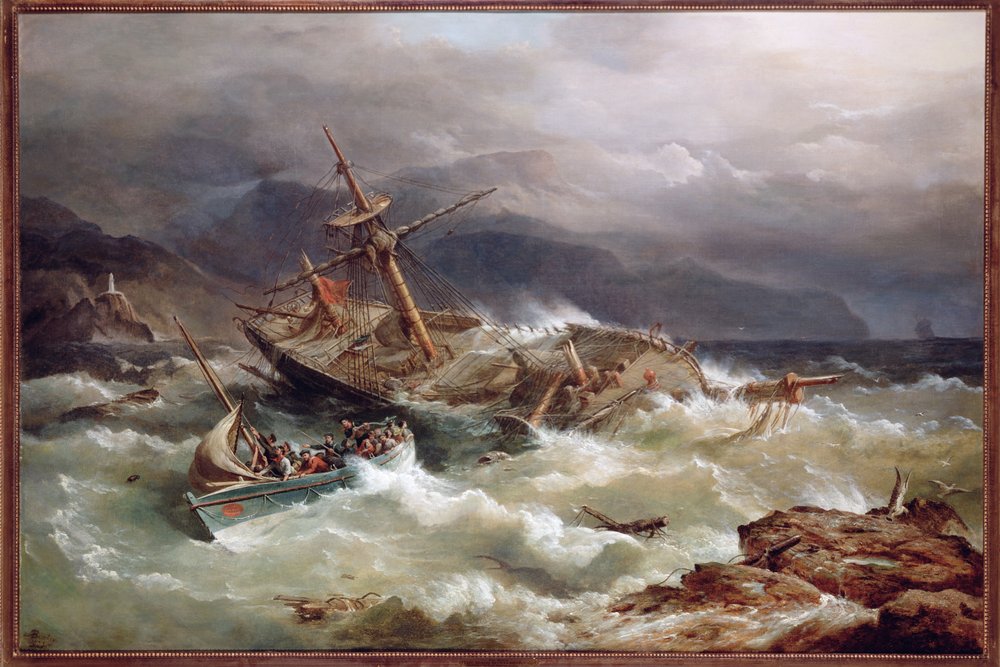 A mentés alkotó: Richard Brydges Beechey