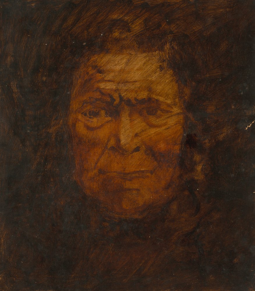 Egy férfi arca alkotó: Severin Falkman
