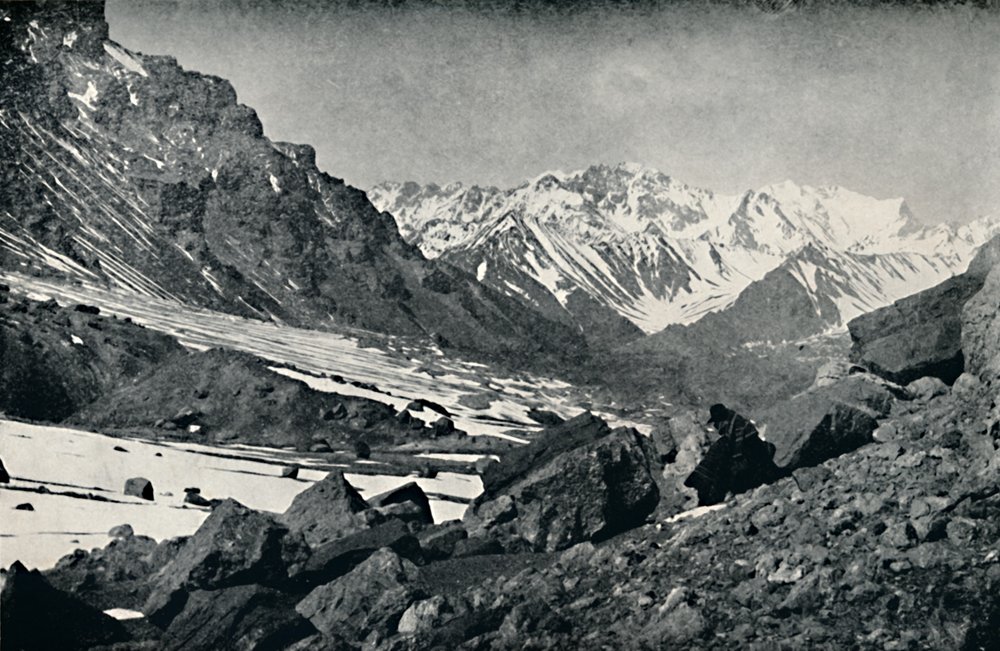 Aconcagua déli szakadéka, 1911 alkotó: Unbekannt