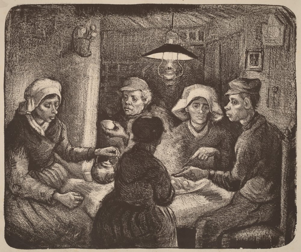 A burgonyaevők alkotó: Vincent van Gogh