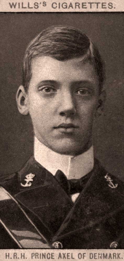 H.R.H. Axel dán herceg, 1908. alkotó: WD and HO Wills