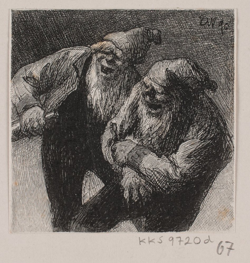 Két nevető goblin alkotó: Waldemar Bøhme