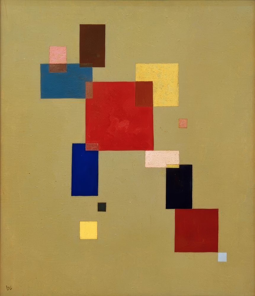 13 téglalap alkotó: Wassily Kandinsky