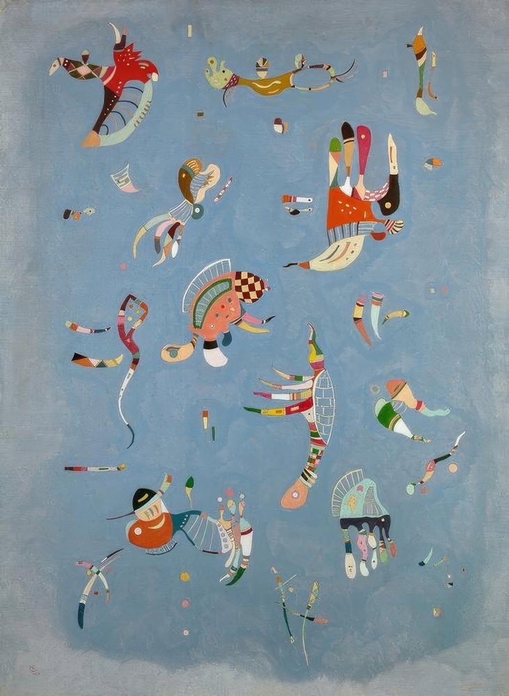 Égszínkék alkotó: Wassily Kandinsky
