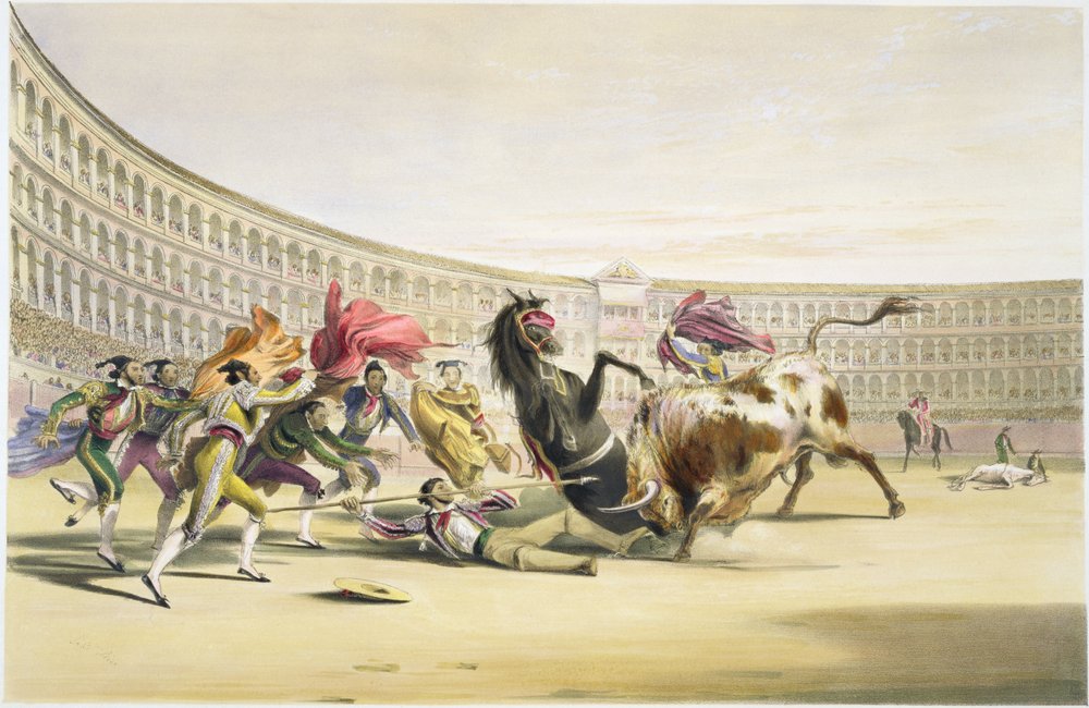 A Picador veszélyben, 1865 alkotó: William Henry Lake Price