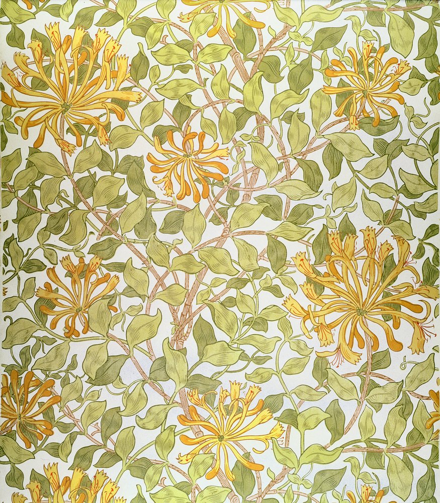 "Lánc" minta, 1883 alkotó: William Morris