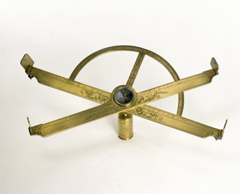 Grafométer-klinométer, c 1600 alkotó: Frederick (attr. to) Barnard