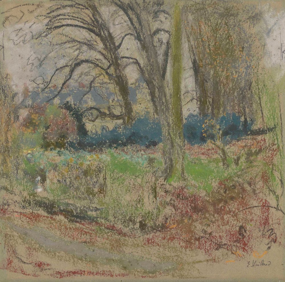 Téli táj Les Clayesben alkotó: Edouard Vuillard