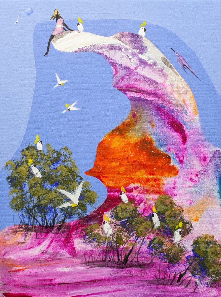 Színes kakadufészek alkotó: Adam Bogusz