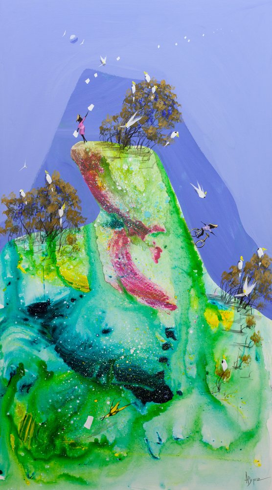 Szeszélyes hegyi repülés alkotó: Adam Bogusz