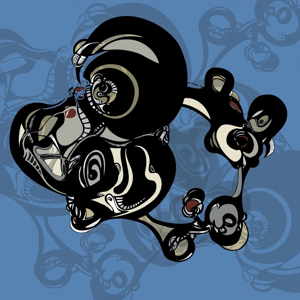 Sötét organikus formák alkotó: Alejandra Winkhaus