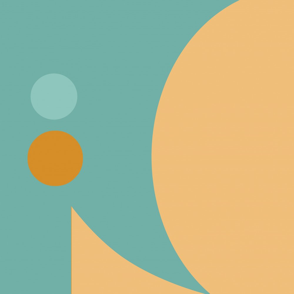 Nyugodt geometriai ívek alkotó: Alejandra Winkhaus