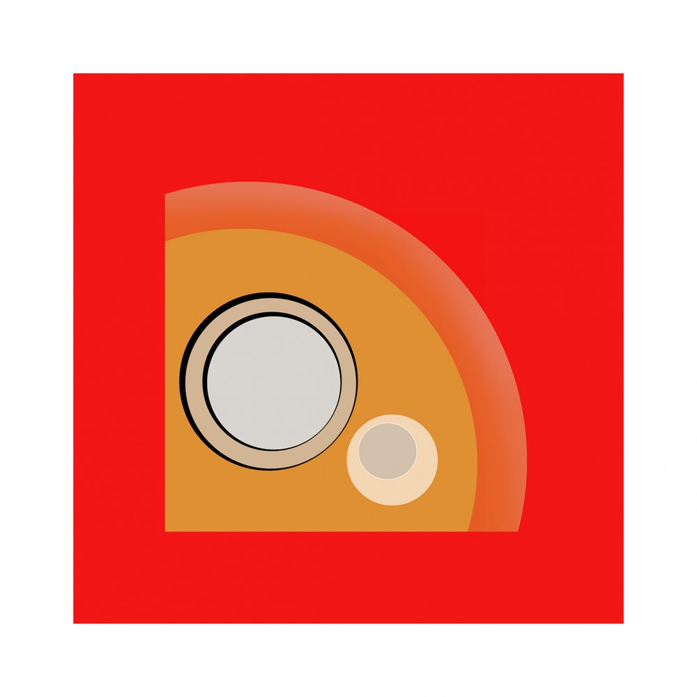 Élénk geometrikus körök alkotó: Alejandra Winkhaus