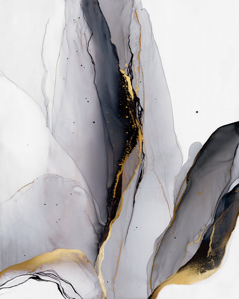 Elegáns arany-szürke áramlás alkotó: Alevtina Shelest