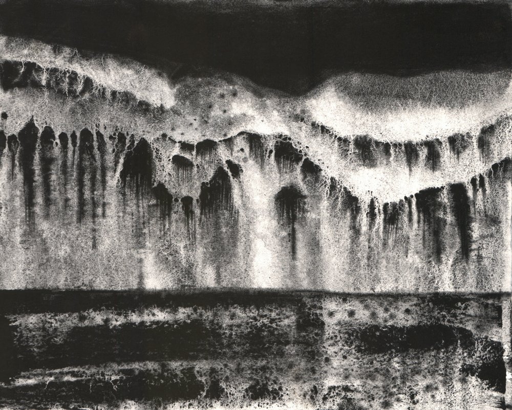 Sötét természet – absztrakció alkotó: Alex Walsh