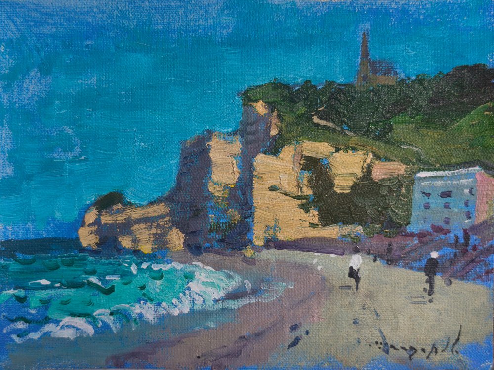 Beach Village sziklái alkotó: Alexander Shandor