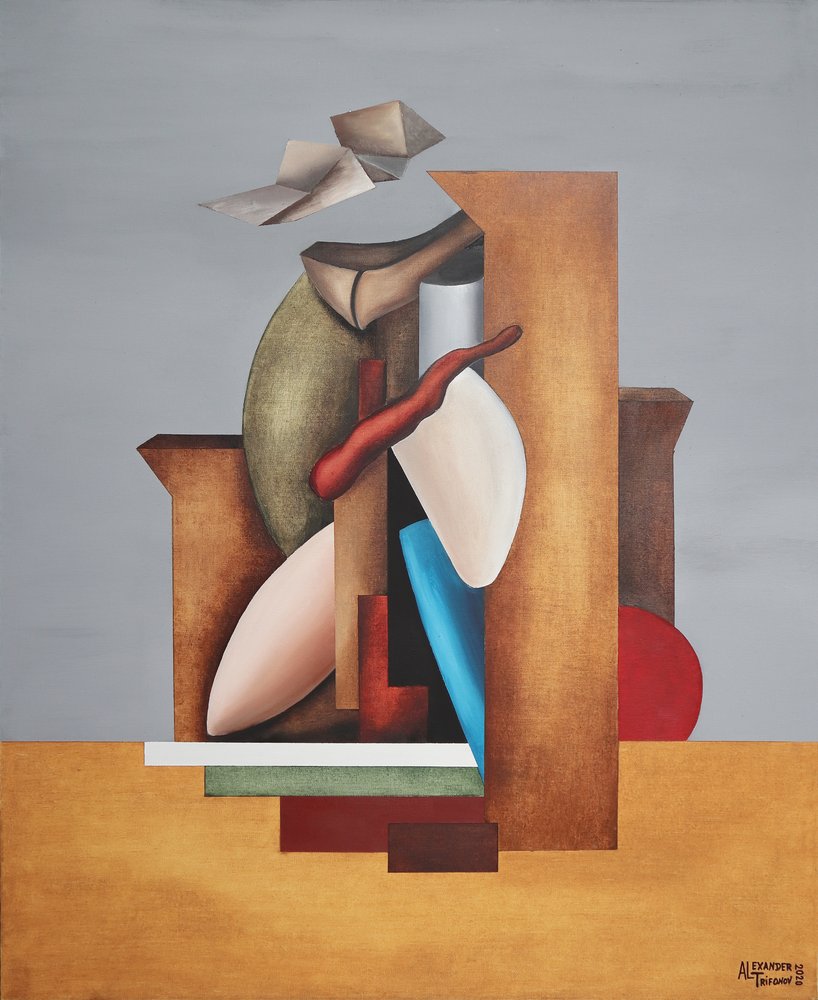 Absztrakt geometriai formák alkotó: Alexander Trifonov