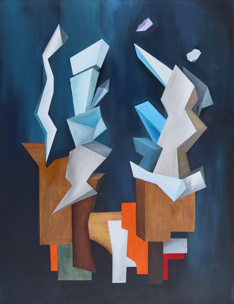 Absztrakt geometriai formák alkotó: Alexander Trifonov