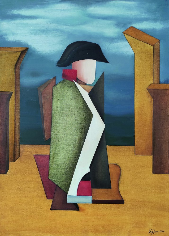 Absztrakt katonai alak alkotó: Alexander Trifonov