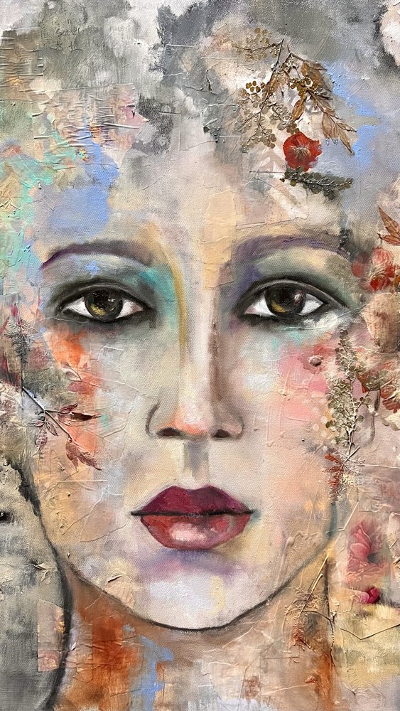 Modern virágportré alkotó: Alexandra Higgins