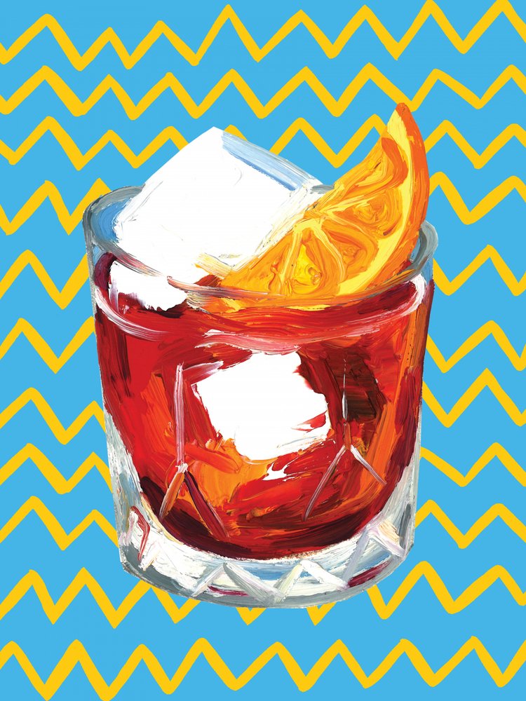 Negroni Blue alkotó: Alice Straker