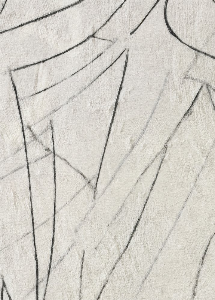 Absztrakt fekete vonalak alkotó: Alma