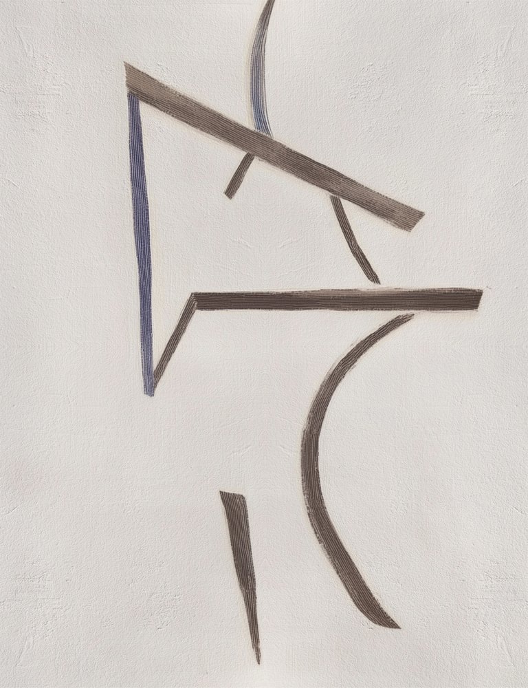 Absztrakt geometriai egyensúly alkotó: Alma