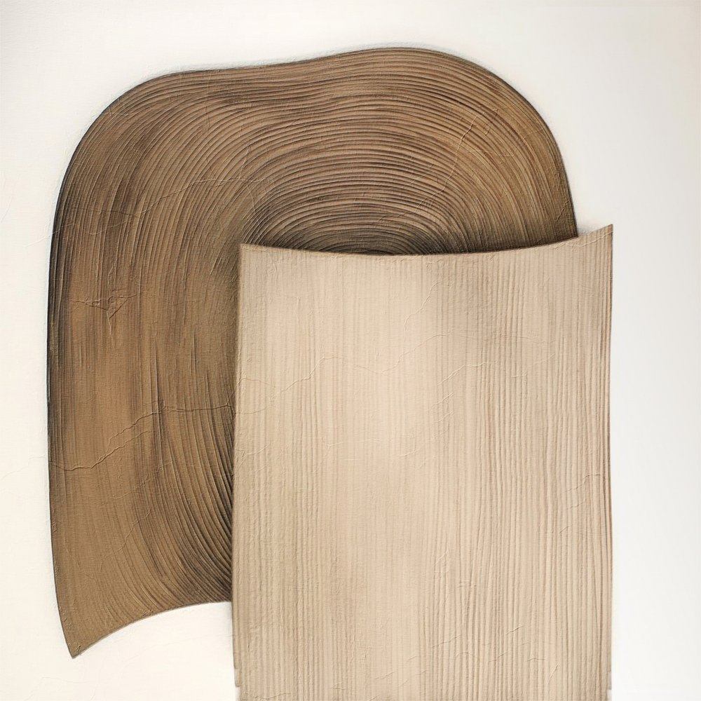 Absztrakt réteges formák alkotó: Alma