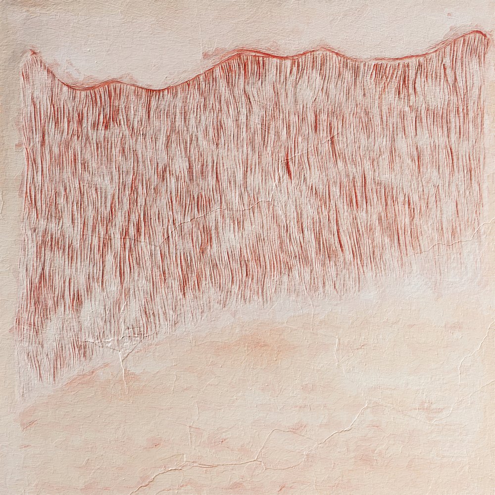 Absztrakt vörös áramlás alkotó: Alma