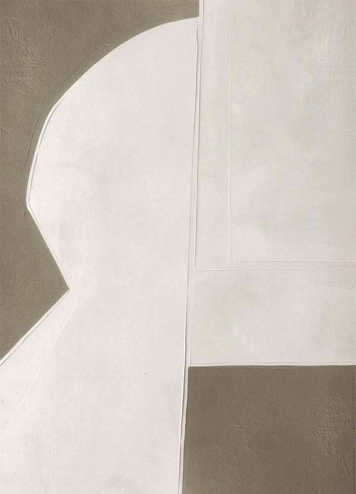 Ívelt absztrakt formák alkotó: Alma