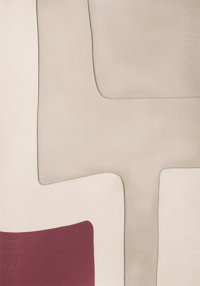 Földes absztrakt formák alkotó: Alma