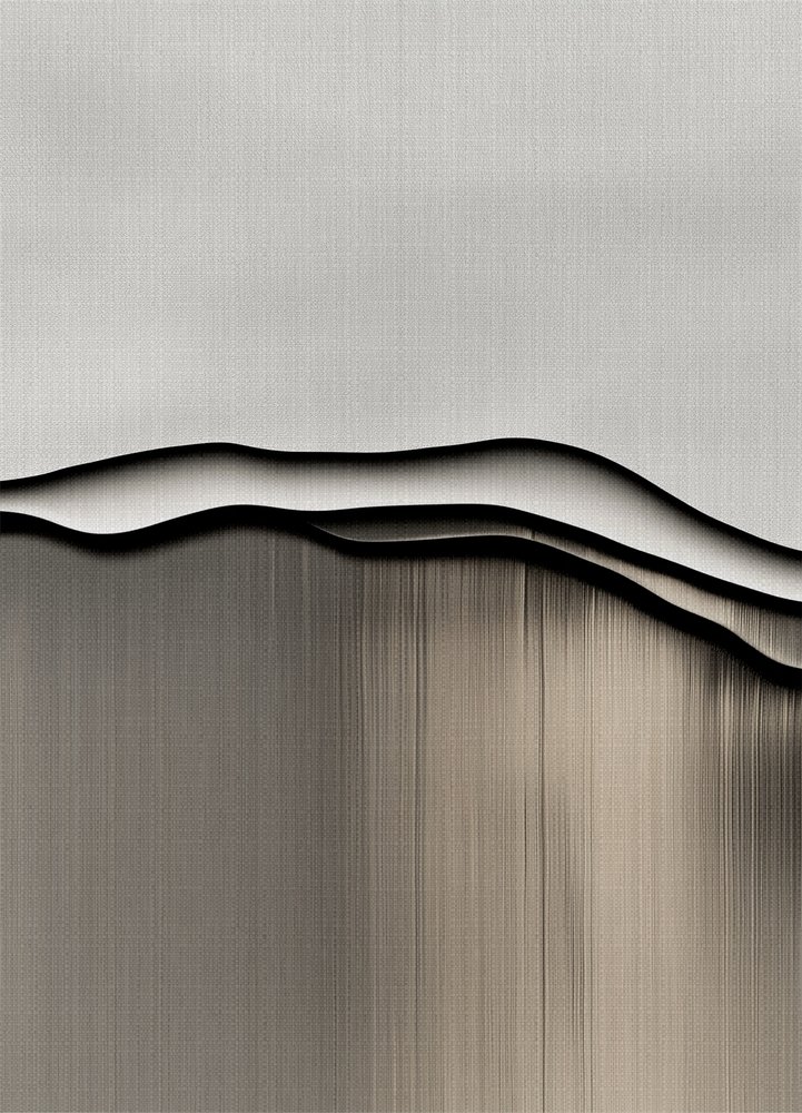 Áramló absztrakt rétegek alkotó: Alma