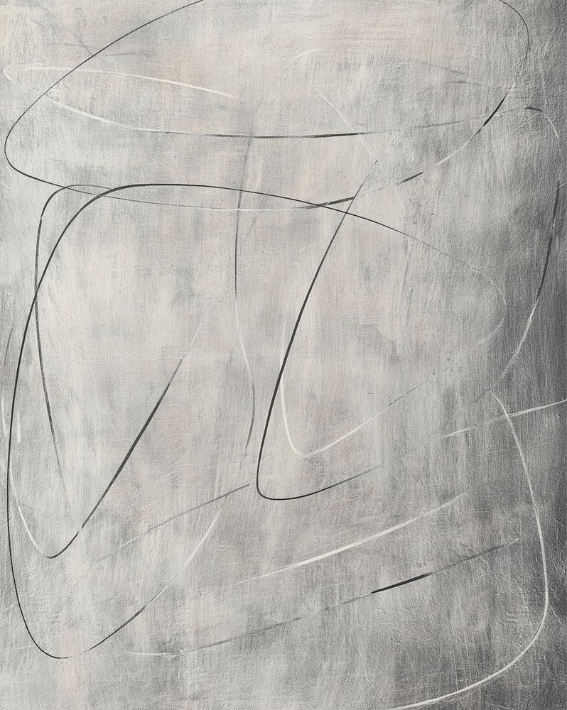 Folyékony absztrakt vonalak alkotó: Alma