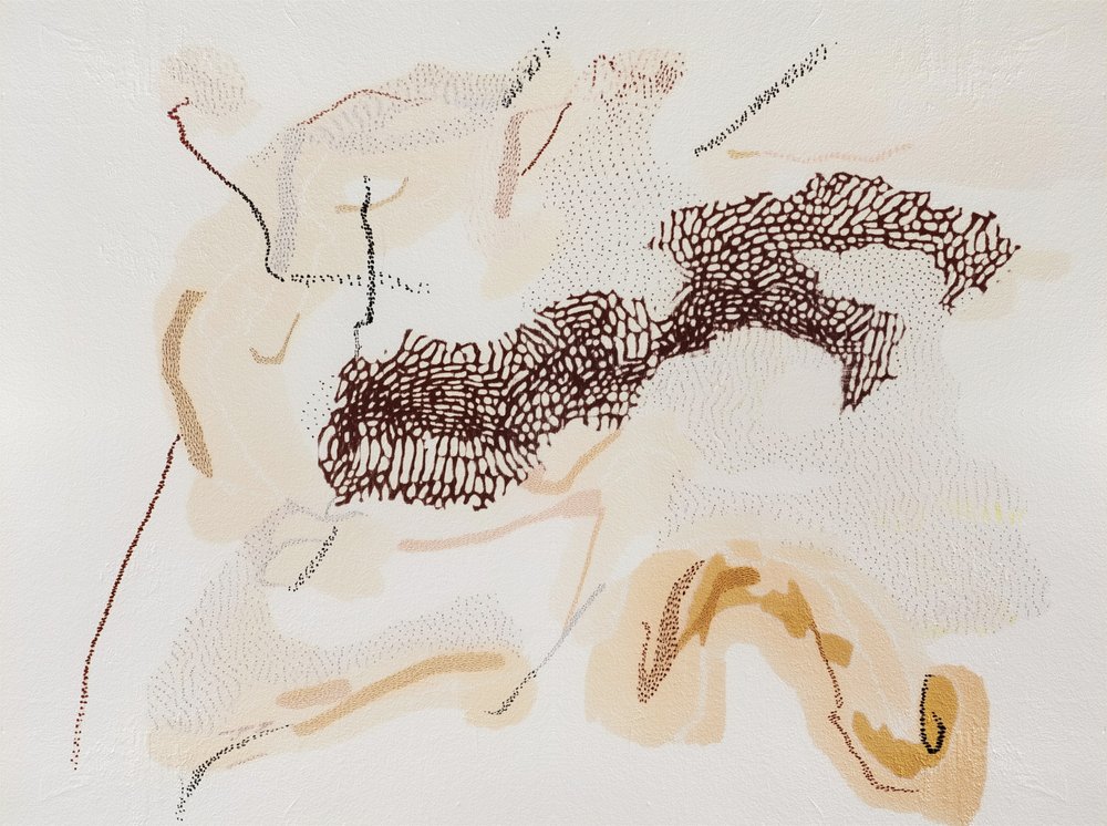 Organikus, áramló textúrák alkotó: Alma