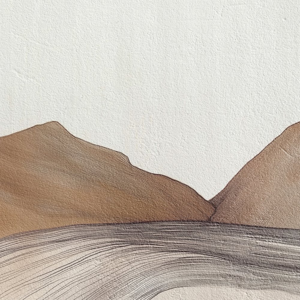 A hegyek nyugodt vizei alkotó: Alma