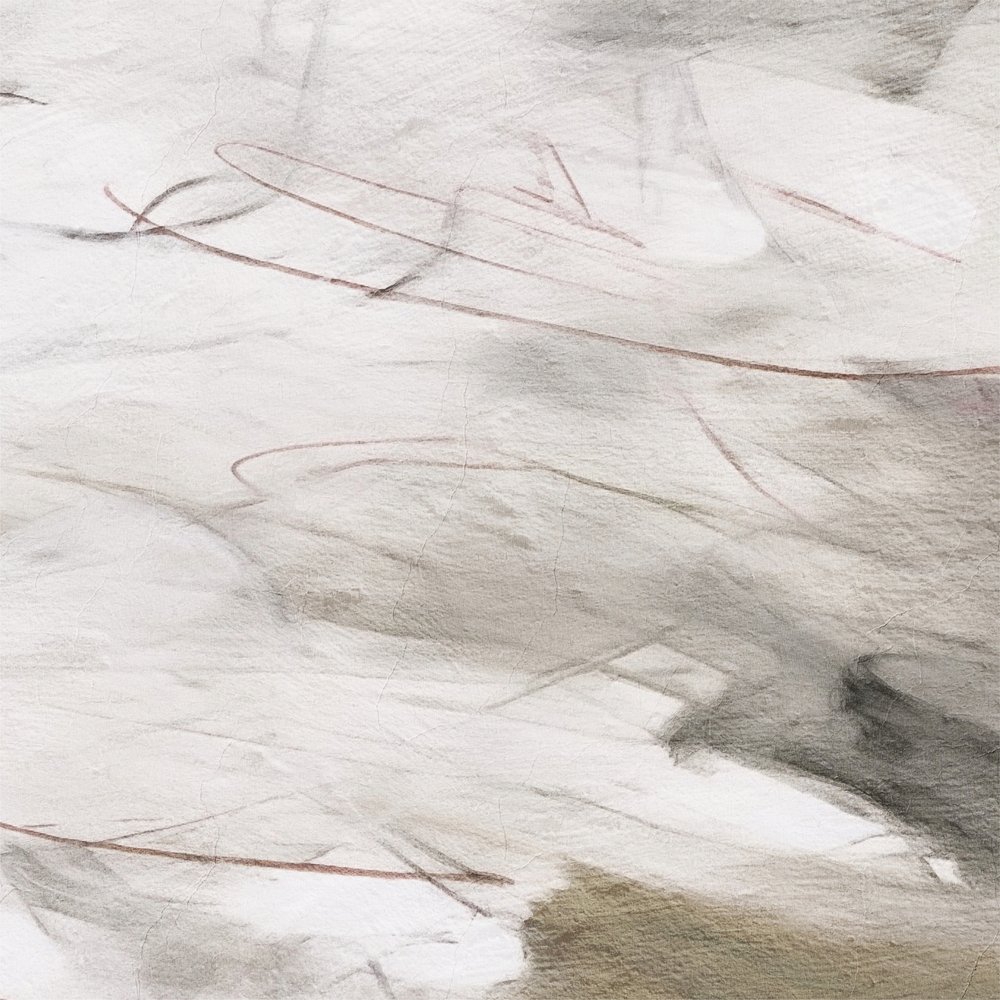 Finom szürke absztrakt alkotó: Alma