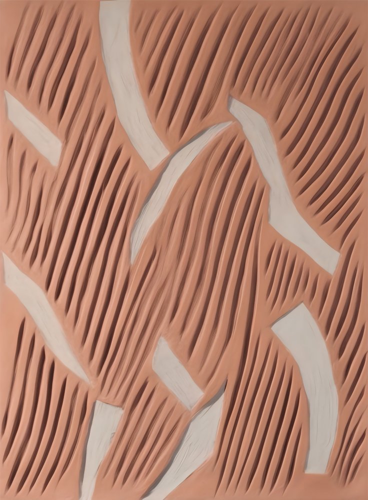 Texturált hullámos mintázat alkotó: Alma