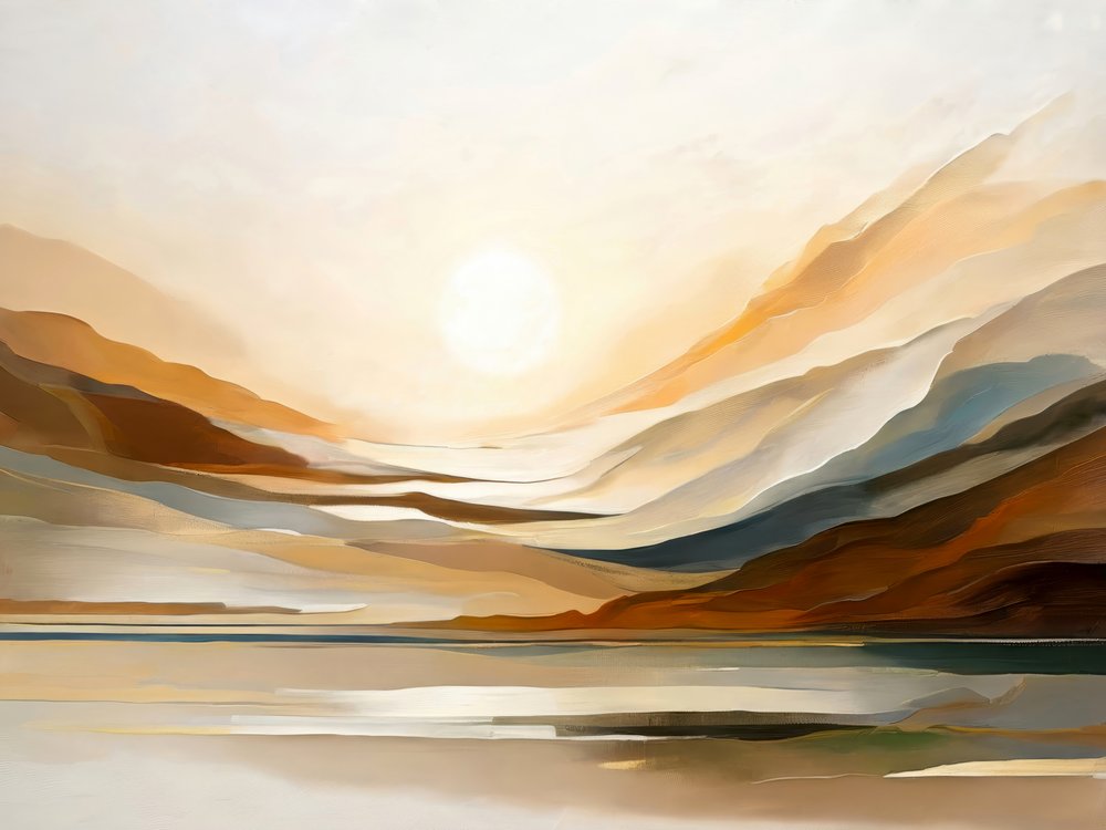 Aranyszínű horizont táj alkotó: Alpenglow Workshop