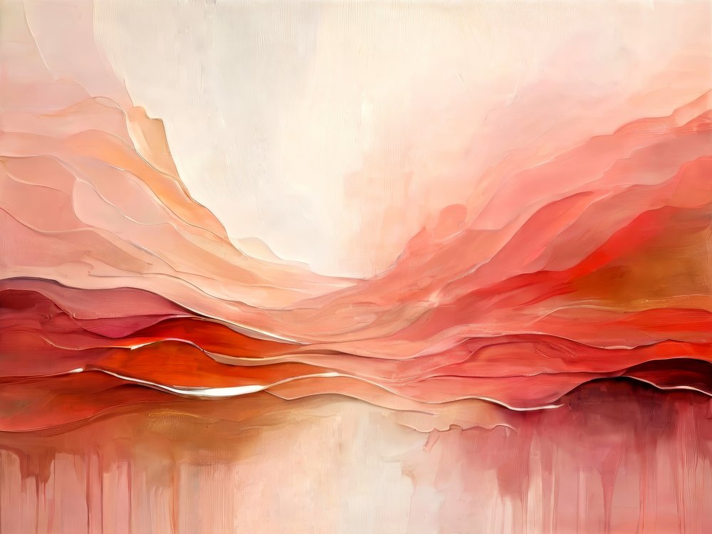 Meleg hangulatú absztrakt tájkép alkotó: Alpenglow Workshop