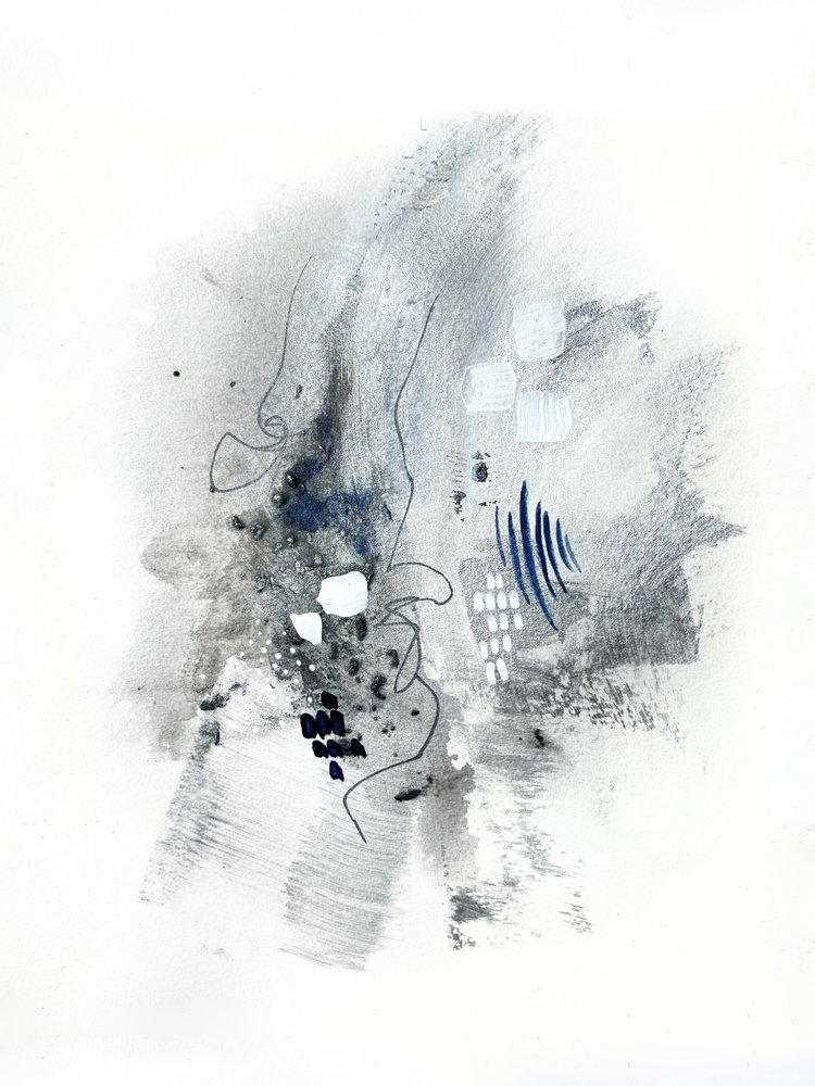 Absztrakt monokróm áramlás alkotó: Alyson Storms