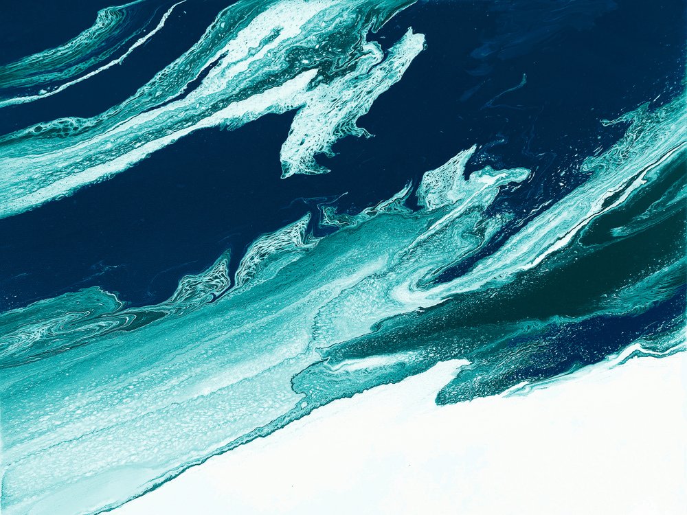 Absztrakt óceáni hullámok alkotó: Alyson Storms