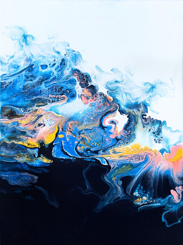 Dinamikus kék örvény alkotó: Alyson Storms